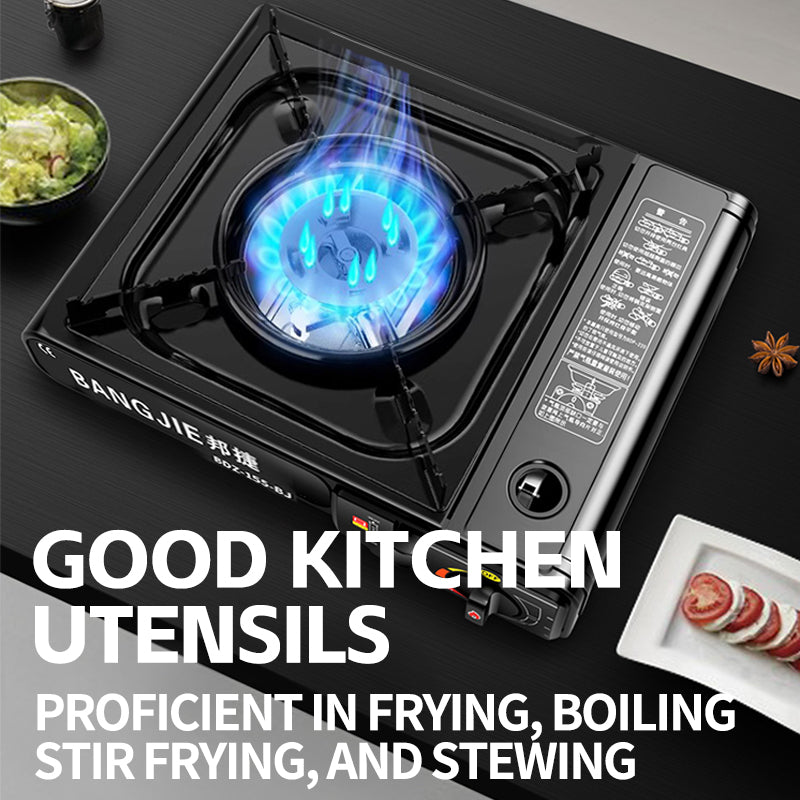 Card type portable stove