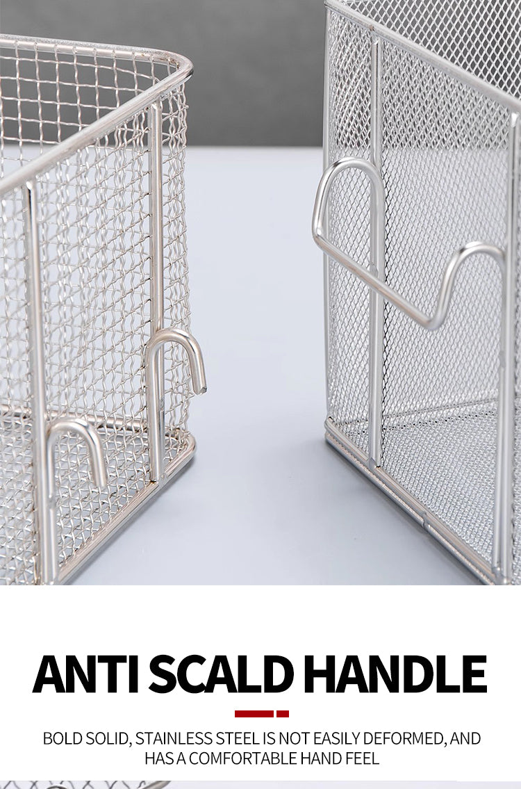 Electric fryer basket