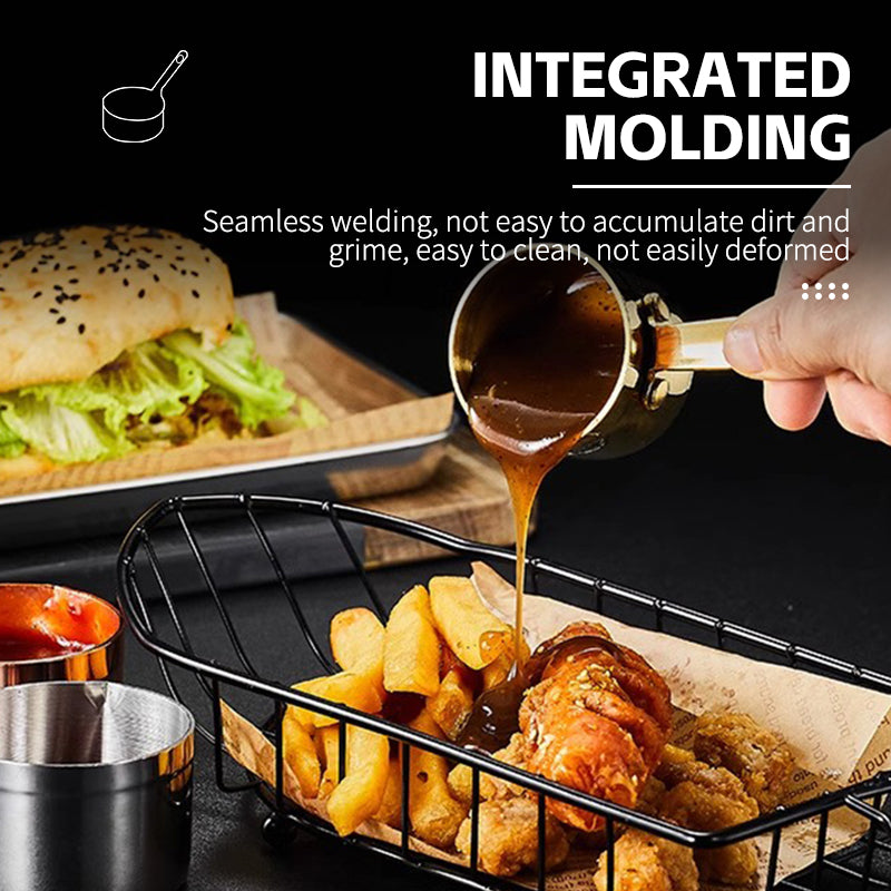 1/1 Gold Plated American Sauce Pot 304