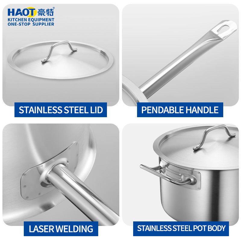 19cm single handle milk pot (soup steamer)