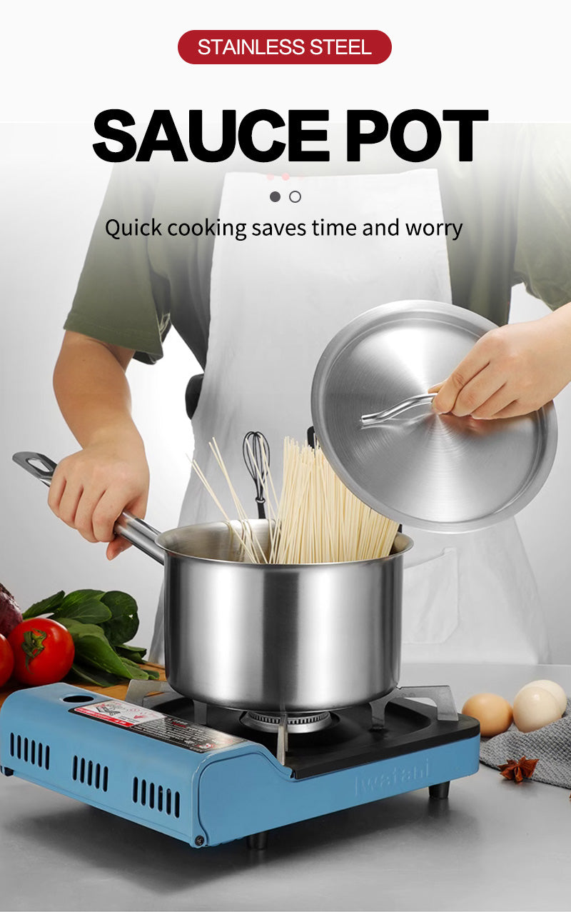 19cm single handle milk pot (soup steamer)