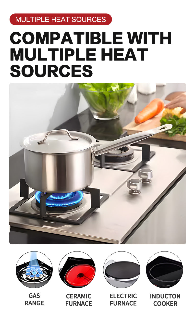 19cm single handle milk pot (soup steamer)