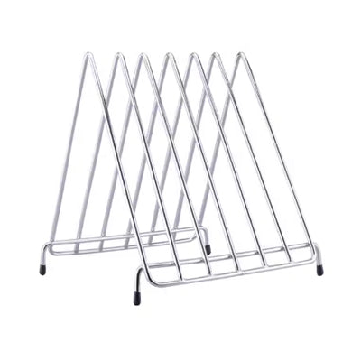 Six grid cutting board rack