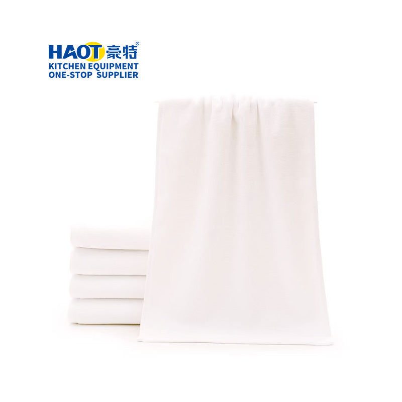 Premium White-Colored Cotton Terry Towels 750X350mm (10-Pack)