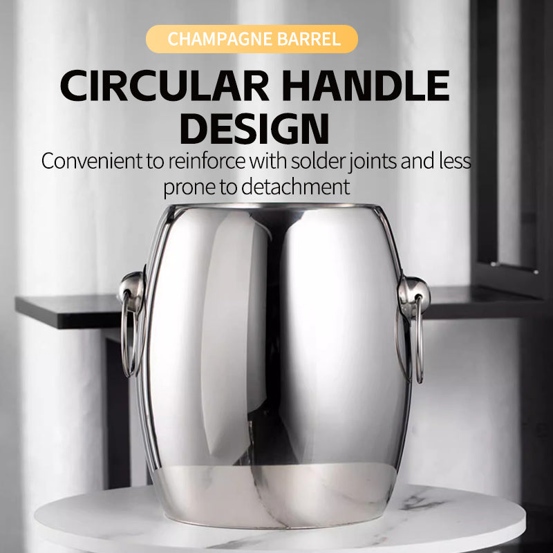 French double-layer insulated ice bucket 11918D