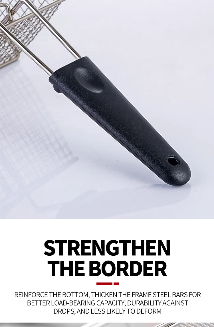 Electric fryer basket