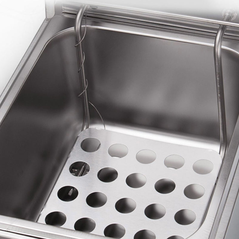 Double cylinder double screen electric blast furnace