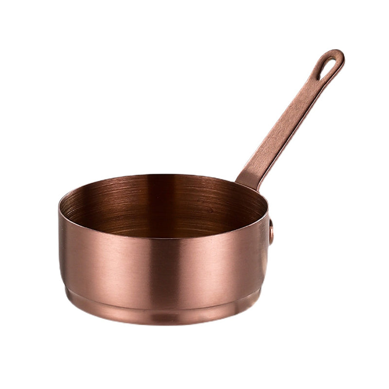 304 Large Short Handle Sauce Cup 100ml (Rose Gold)