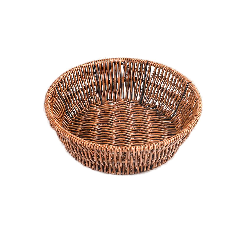 Circular flat bottomed deep basket HT-734