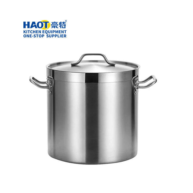 Stainless steel double bottom soup bucket