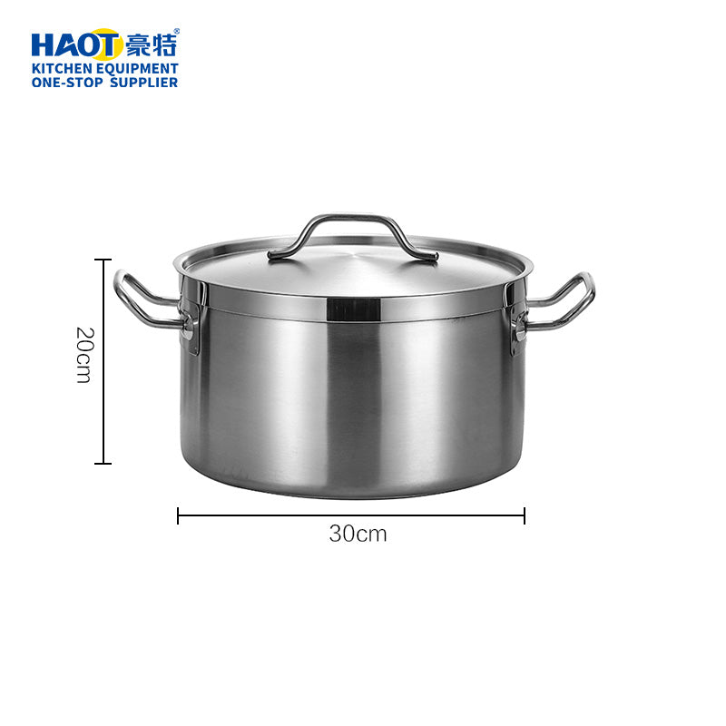 Restaurant Large Capacity Stainless Steel Cooking Hot Stock Pots