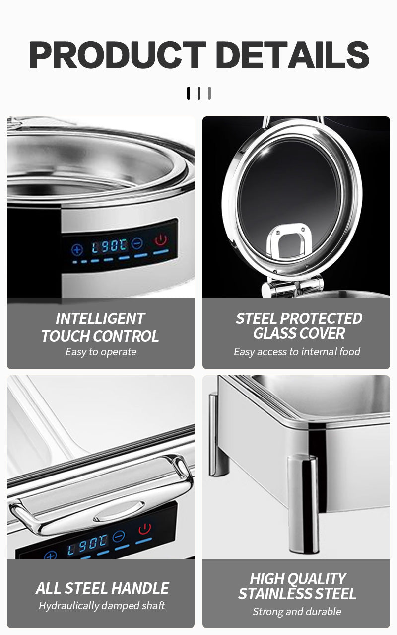 Electric digital self-service stove (round/square)