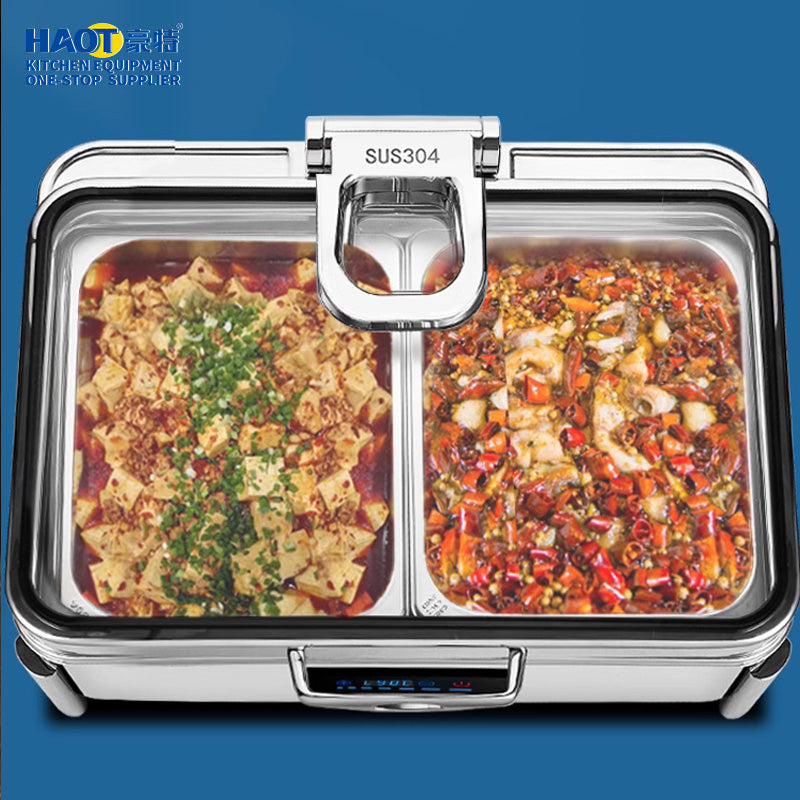 Electric digital self-service stove (round/square)