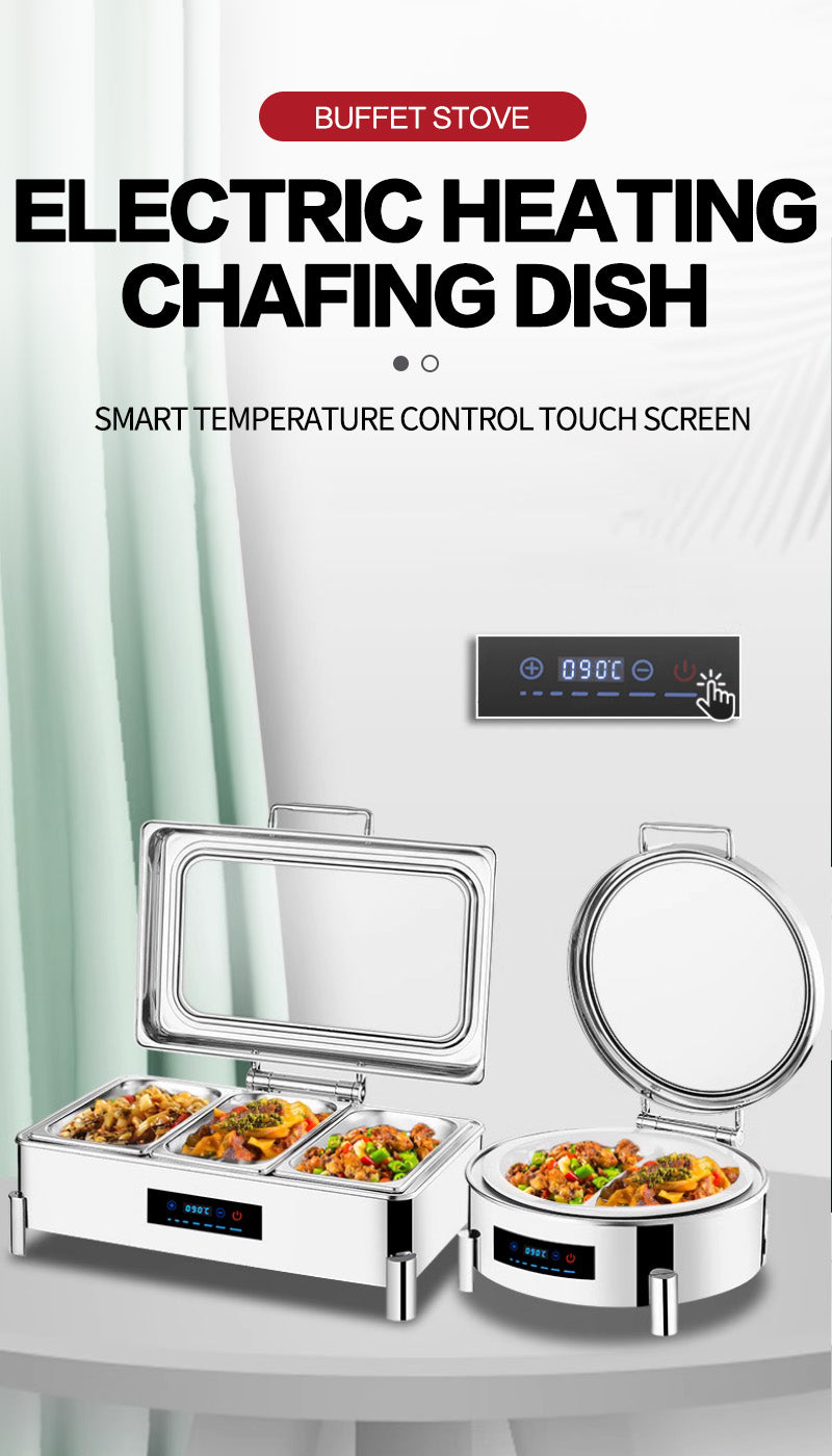 Electric digital self-service stove (round/square)