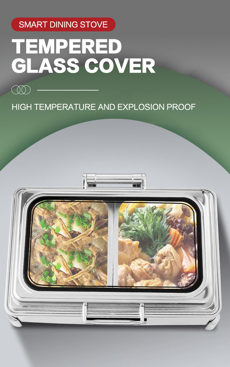 Electric digital self-service stove (round/square)