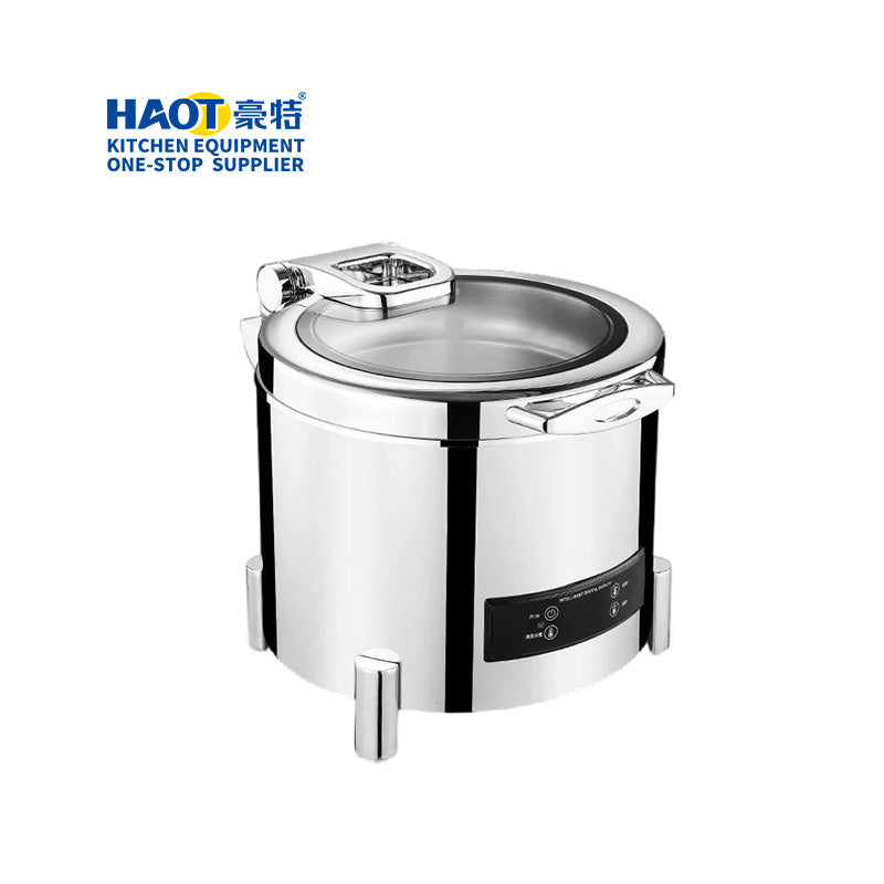 11L circular soup stove electric heating digital self-service stove