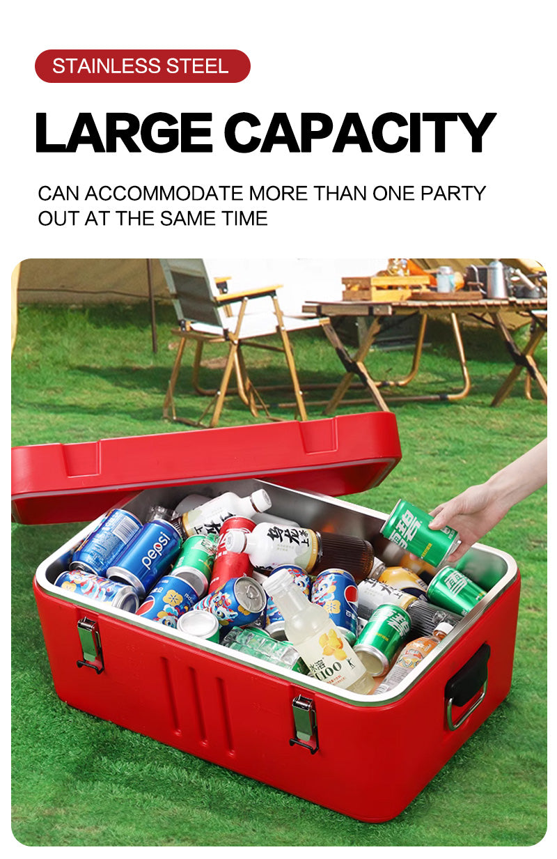 Single grid business insulated box 40L