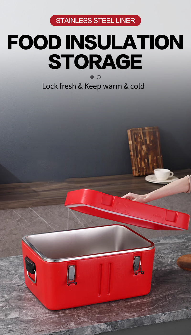 Single grid business insulated box 40L