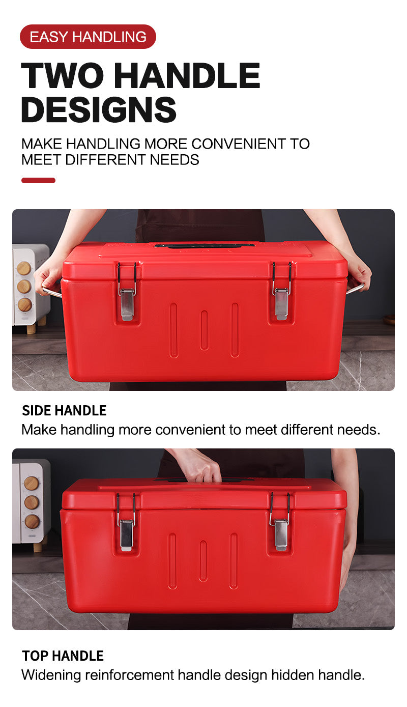 Detachable single compartment business insulated box 40L