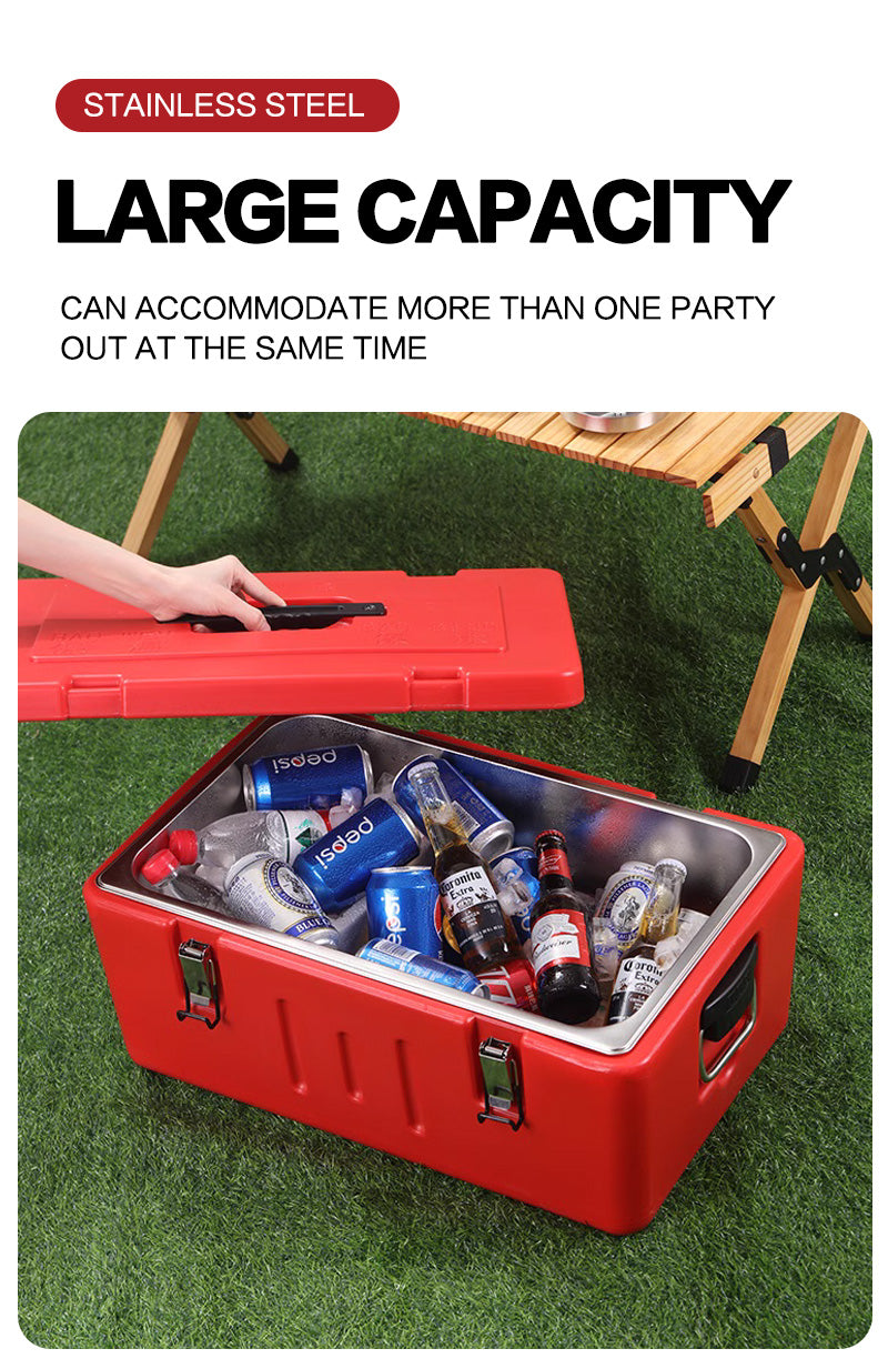 Detachable single compartment business insulated box 40L