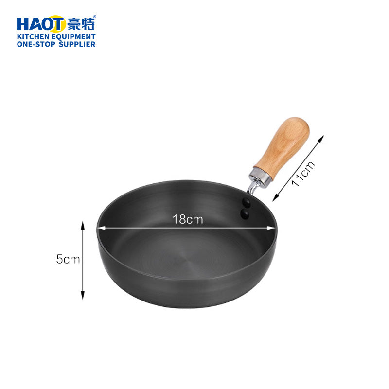 18cm double bottom small wok