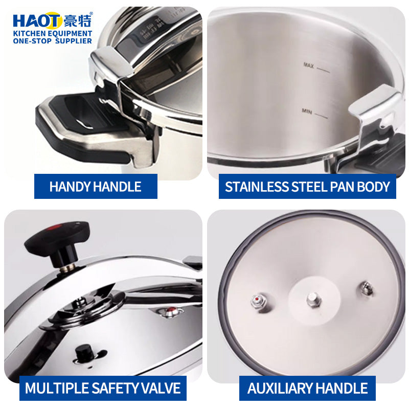 Commercial Safety Explosion-Proof Stainless Steel Pressure Cookers 50L