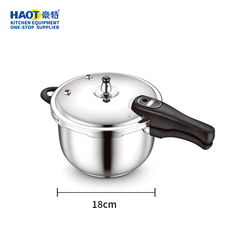 Stainless steel double bottom pressure cooker C18cm/4L