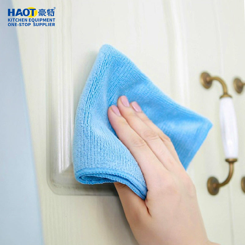 Professional Blue Microfibre Cleaning Cloth (40×40cm) set of 10