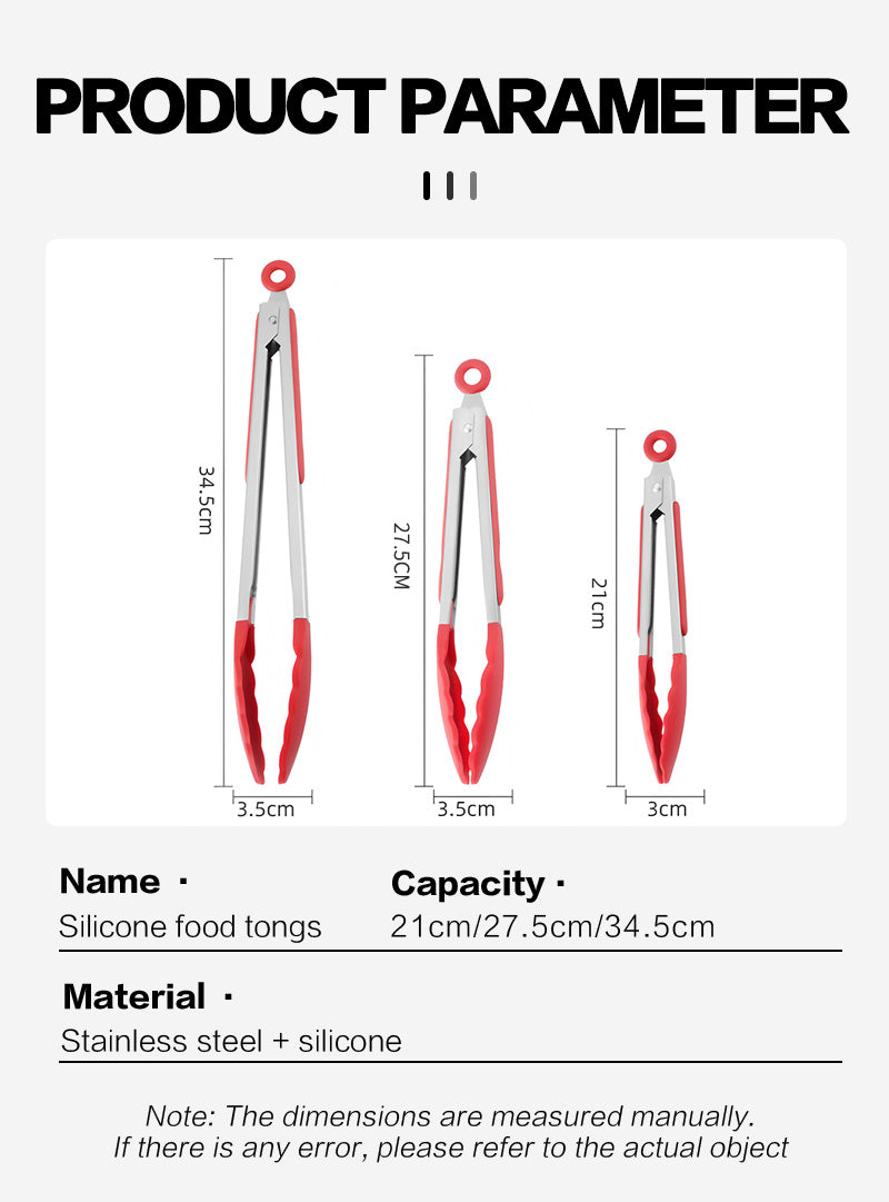 Silicone head food clip