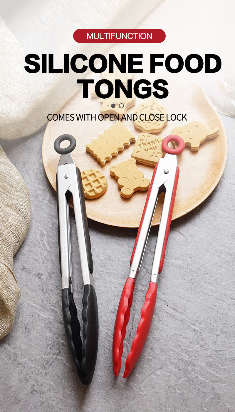 Silicone head food clip