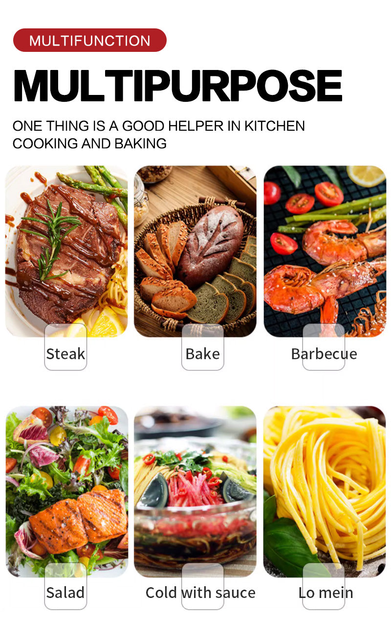 Silicone head food clip