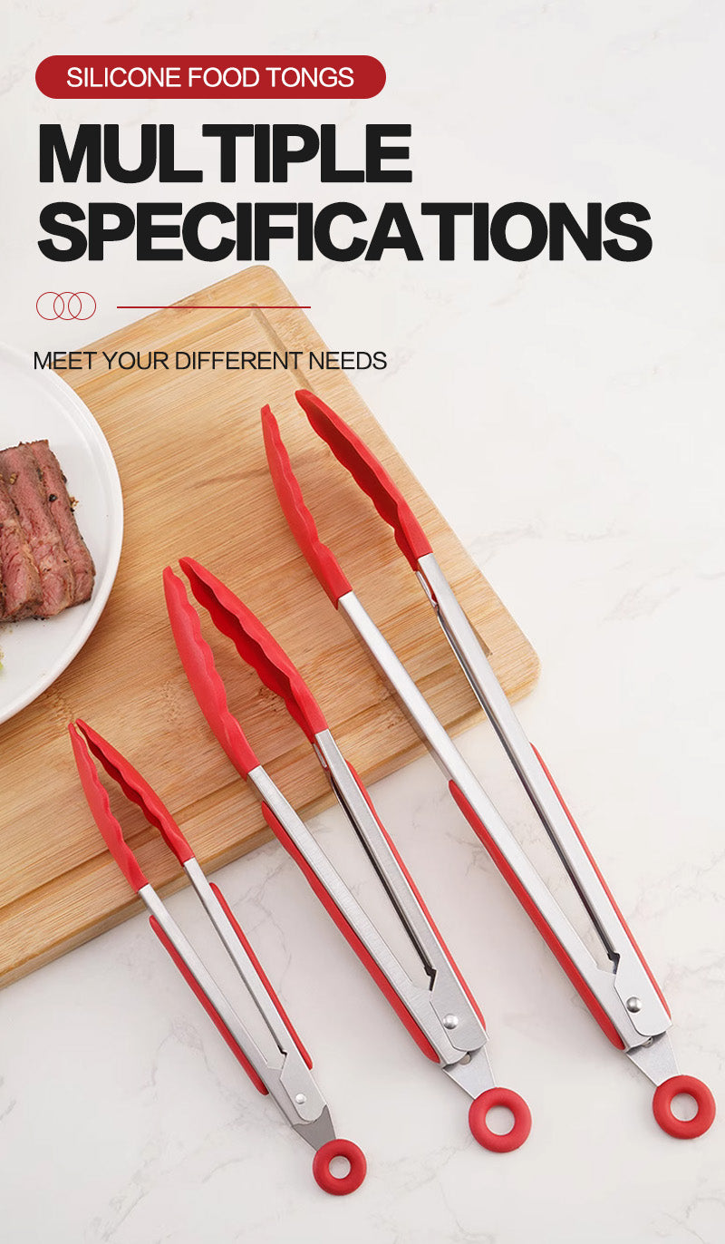 Silicone head food clip