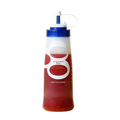 Quantitative sauce pot 350ML (dark blue)
