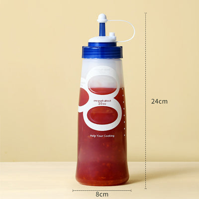 Quantitative sauce pot 350ML (dark blue)
