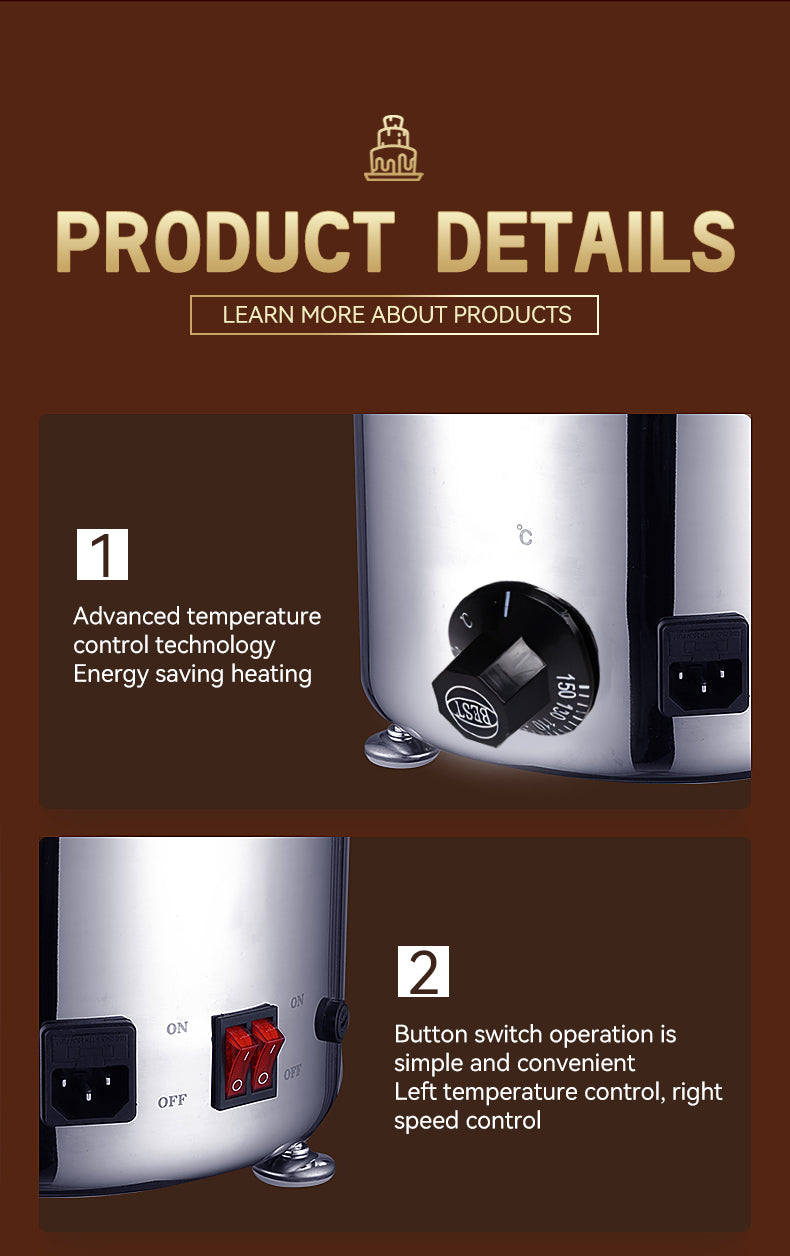 Four layer chocolate fountain machine(ANT-8060)