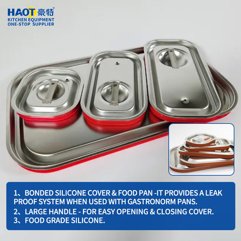 Rubber material GN food pot lid (1/2 size)