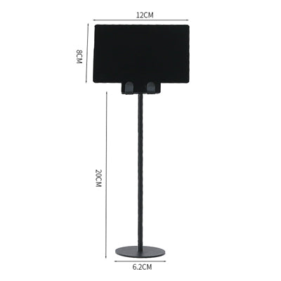 Erasable menu (small plate holder 20CM)