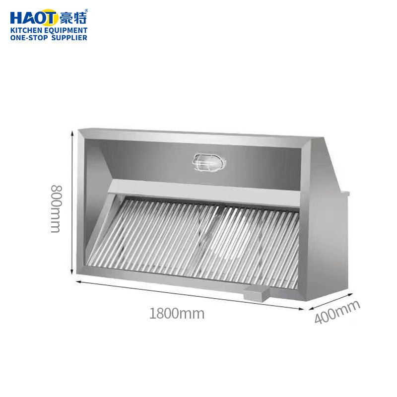 Stainless Steel Range Hood 1200×800×400mm