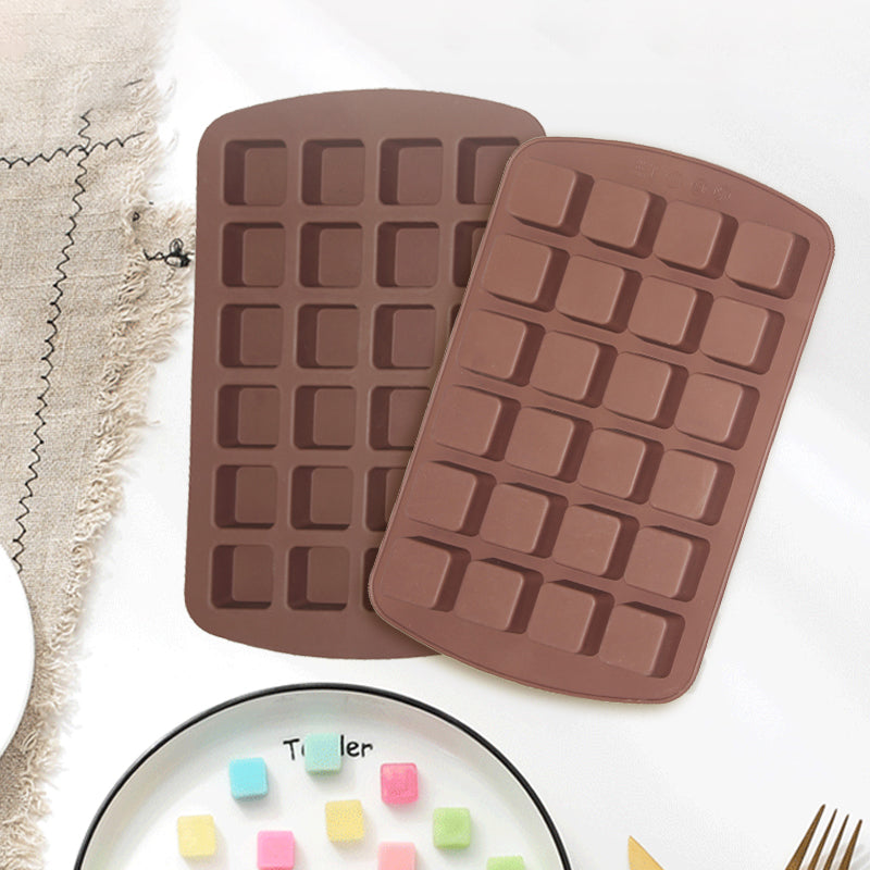 Ice grid -24 grid coffee color