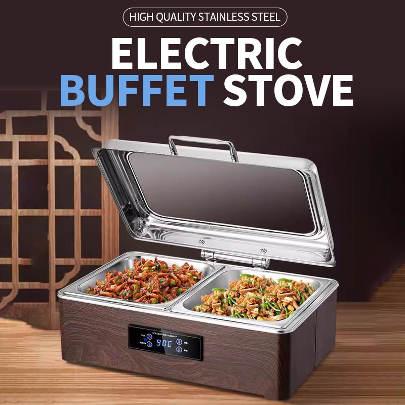 Rectangular Electric Digital Display Simple Large Glass Oven