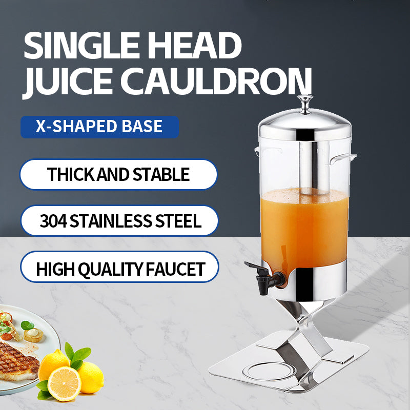 Single head steel fruit juice tripod (5 liters)