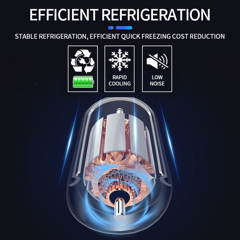 Six glass door display cabinet (copper)
