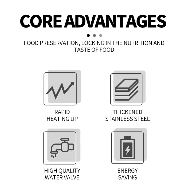 ZCK165BT-3 electric fast food insulated dining stove with three compartments