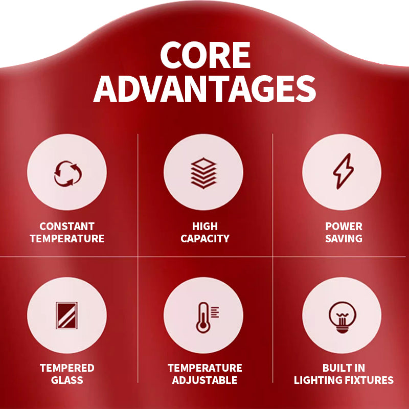 Efficient food display steamer