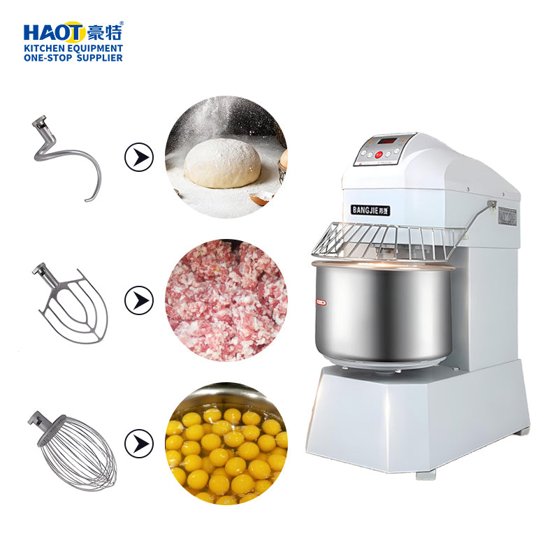Bangjie BJS-50 Variable Frequency Dual-Motion Dough Mixer (50L)