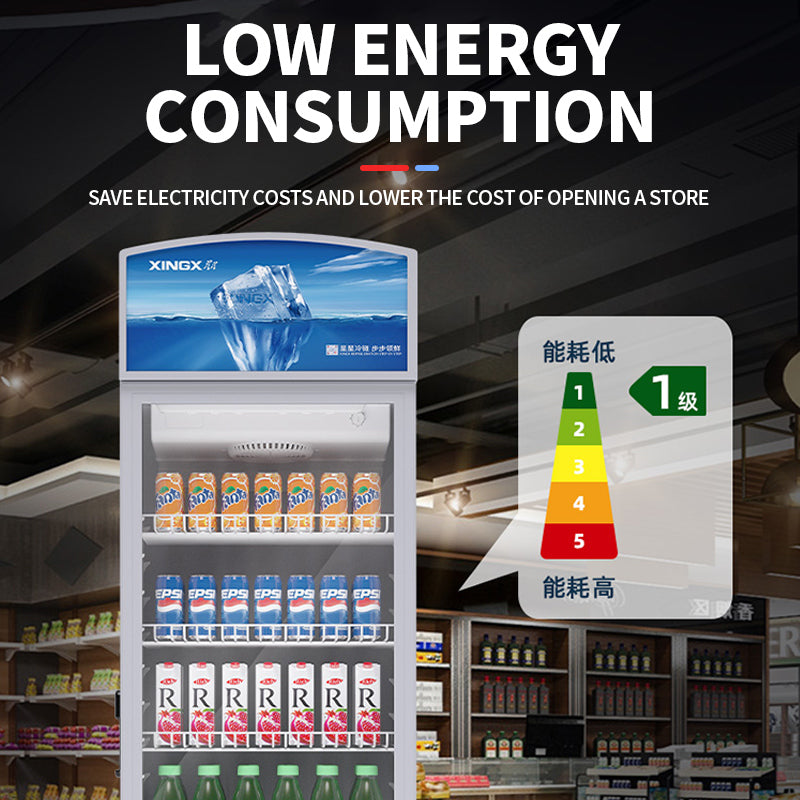 Single door display cabinet(LSC-373G/373GB)