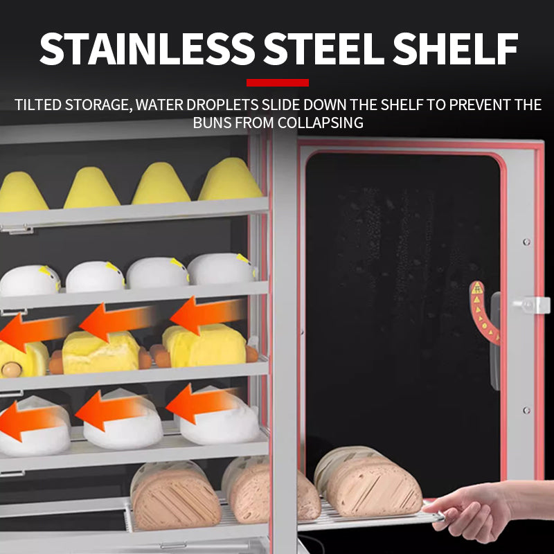 Efficient food display steamer