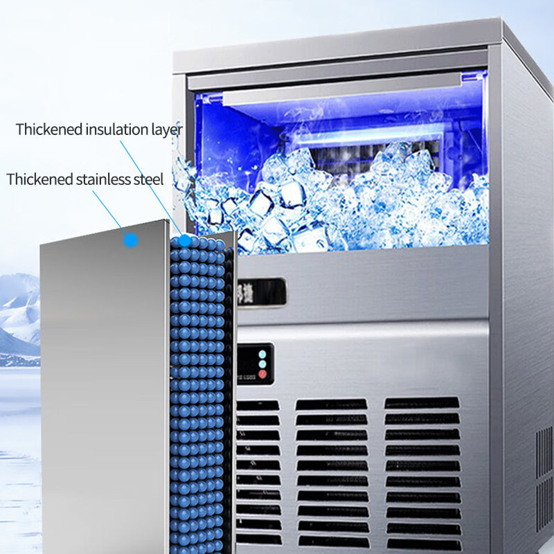 Bangjie 30kg stainless steel ice maker