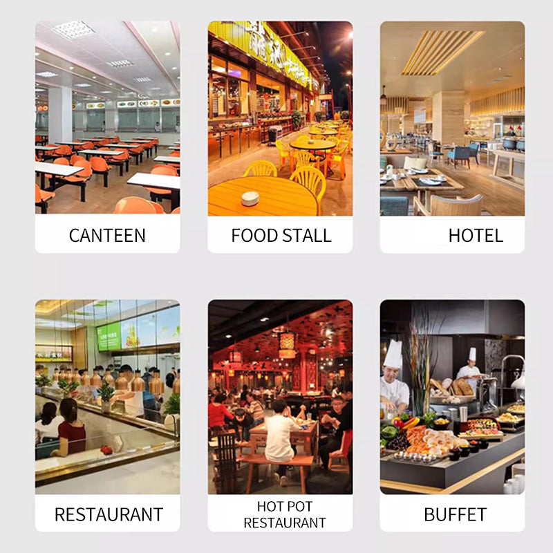 ZCK165BT-3 electric fast food insulated dining stove with three compartments