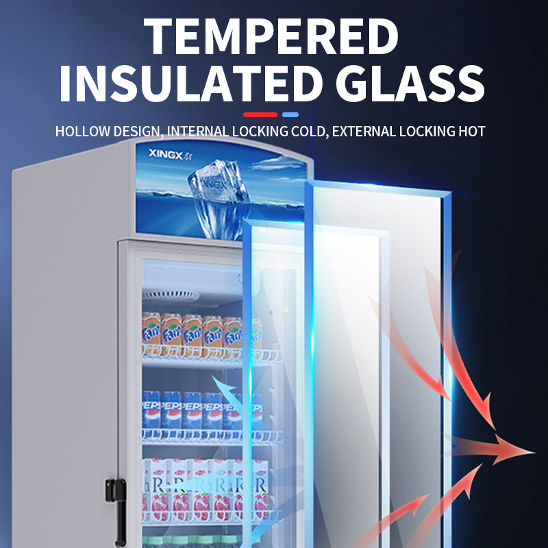 Single door display cabinet(LSC-373G/373GB)